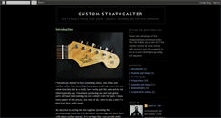 Desktop Screenshot of custom-stratocaster.com